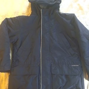 Kids Lands End fleece lined jacket